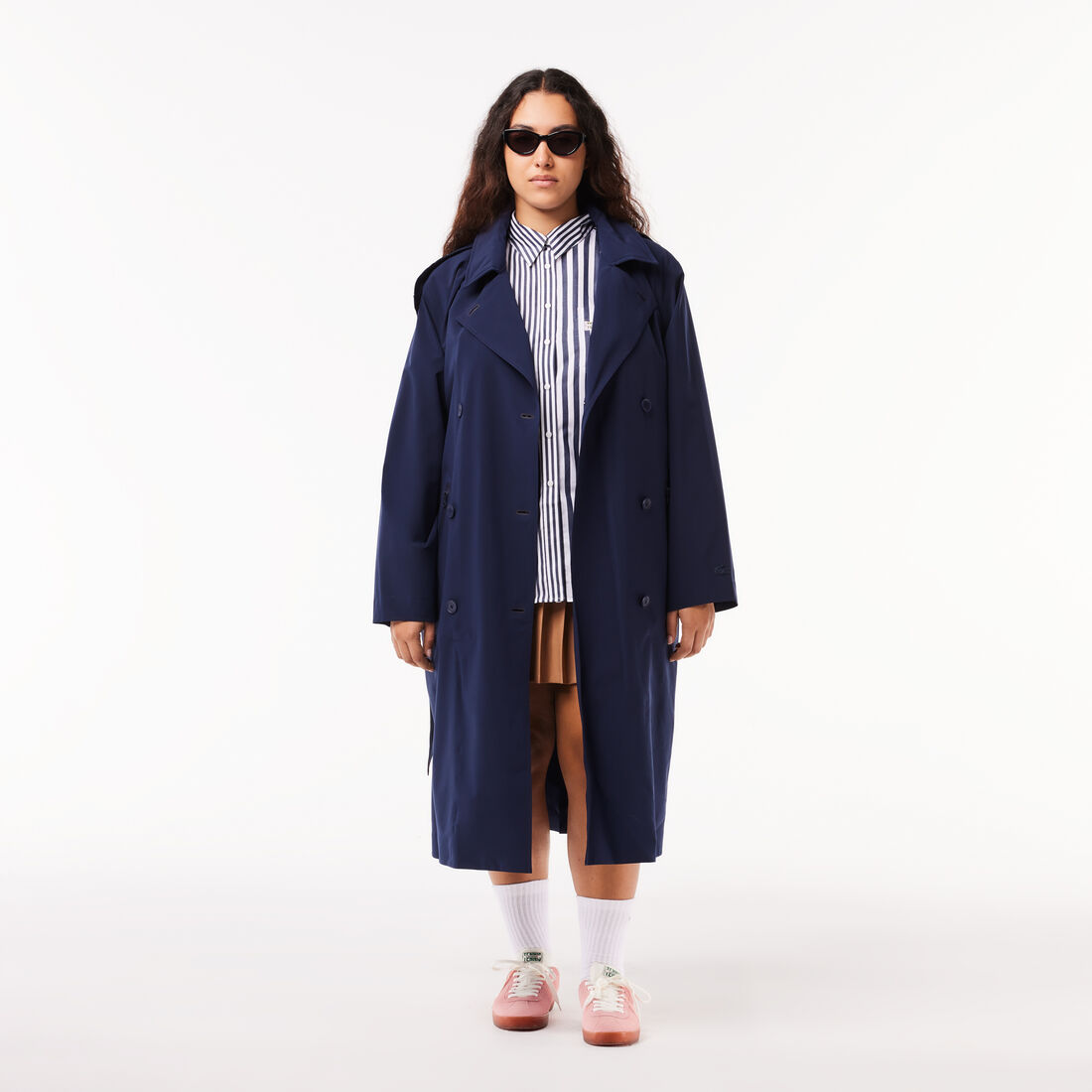 قميص لاكوست بيكيه قطن بياقة فرنسية للنساء قميص لاكوست بيكيه قطن بياقة فرنسية للنساء