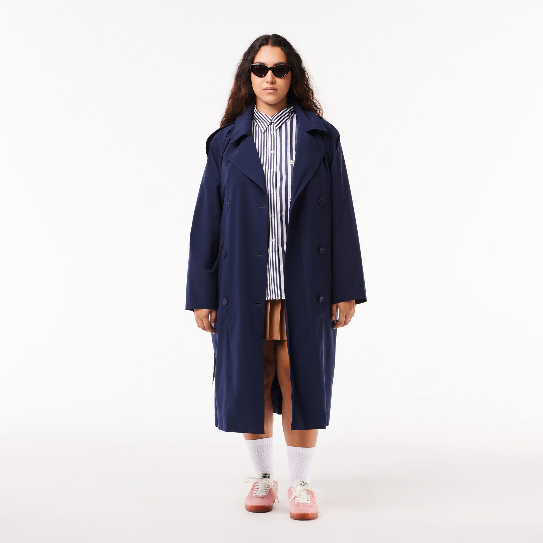 قميص لاكوست بيكيه قطن بياقة فرنسية للنساء قميص لاكوست بيكيه قطن بياقة فرنسية للنساء