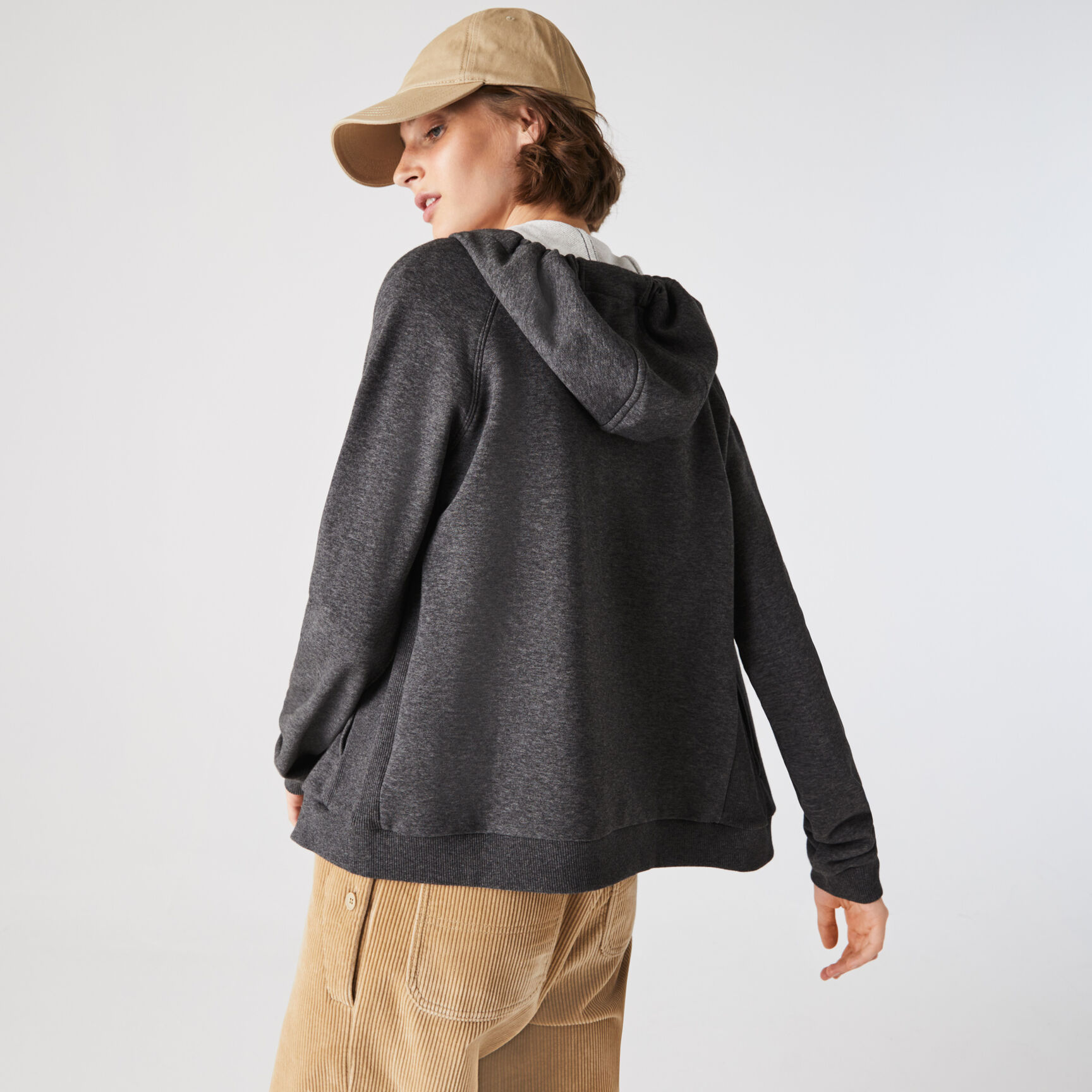 Women's Lacoste SPORT Fleece Zip Tennis Hoodie Women's Lacoste SPORT Fleece Zip Tennis Hoodie