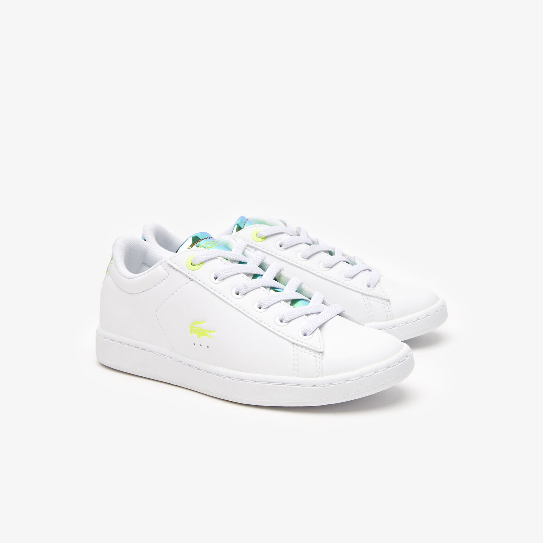Children's Lacoste Carnaby Leather Trainers