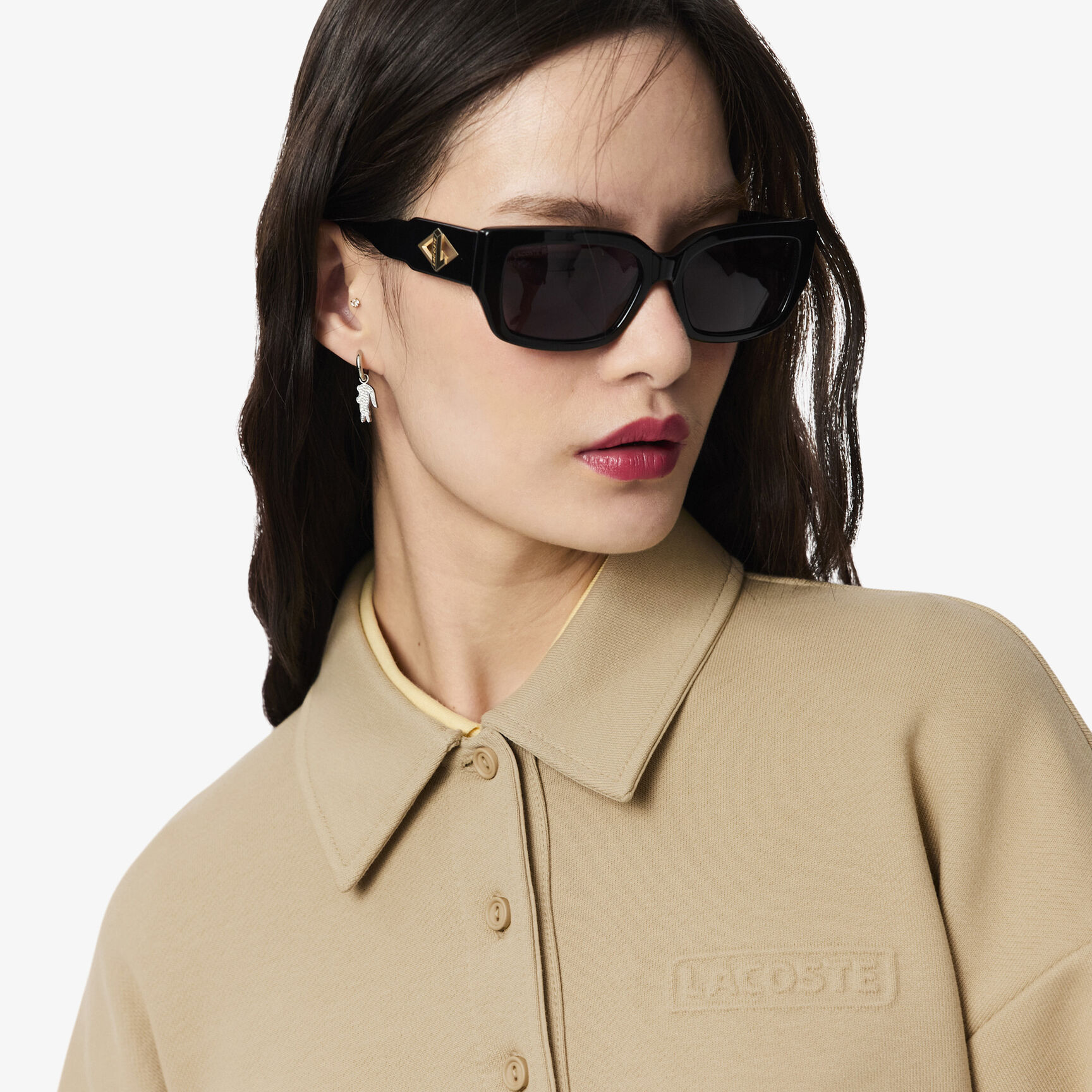 Polo Collar Sweatshirt Polo Collar Sweatshirt