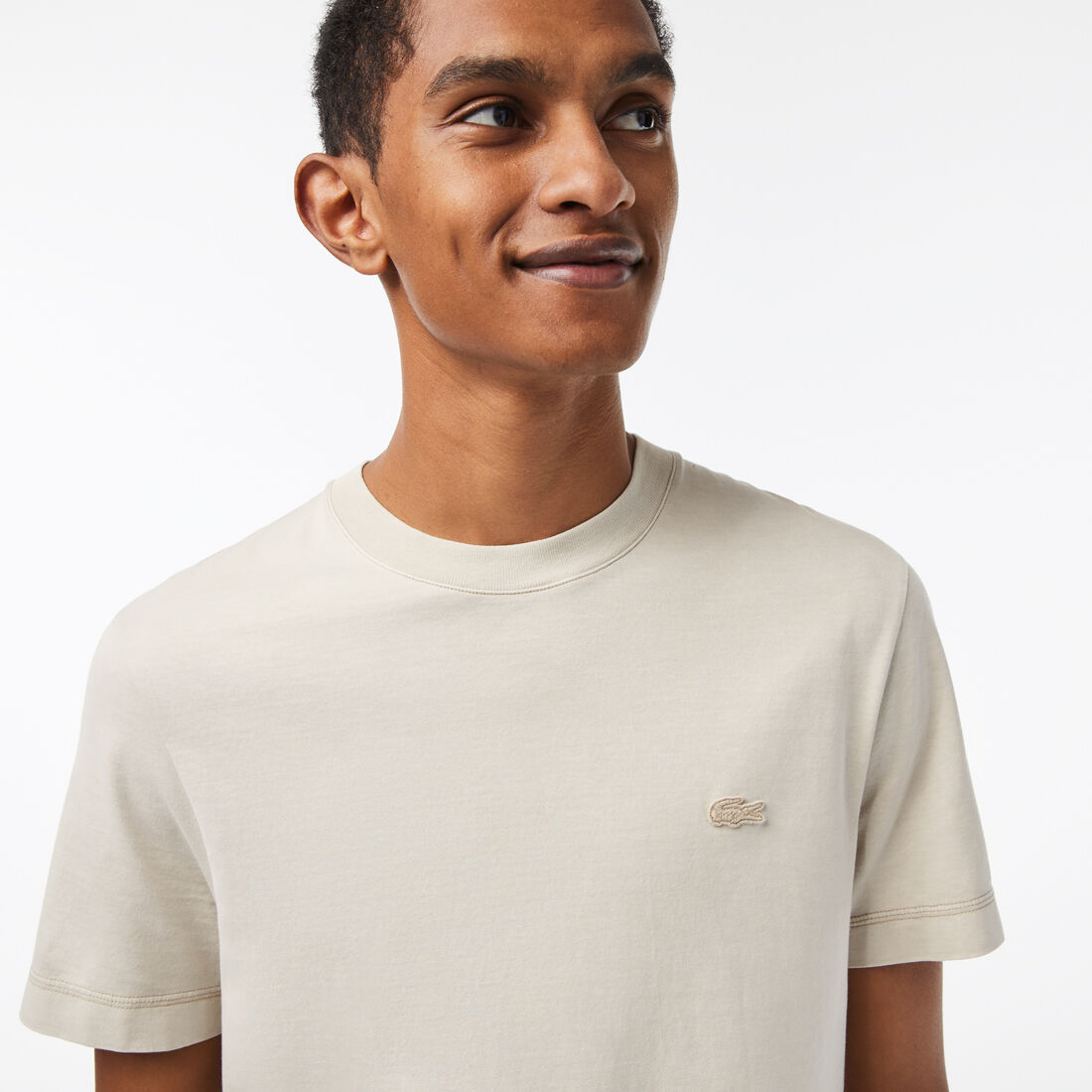 Men's Lacoste Plain Organic Cotton T-shirt Men's Lacoste Plain Organic Cotton T-shirt