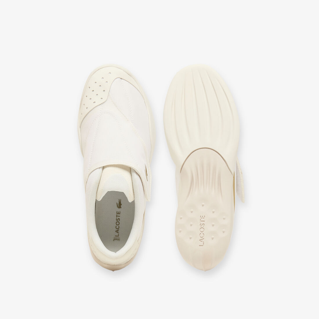 لاكوست women s baseshot pro leather sneakers