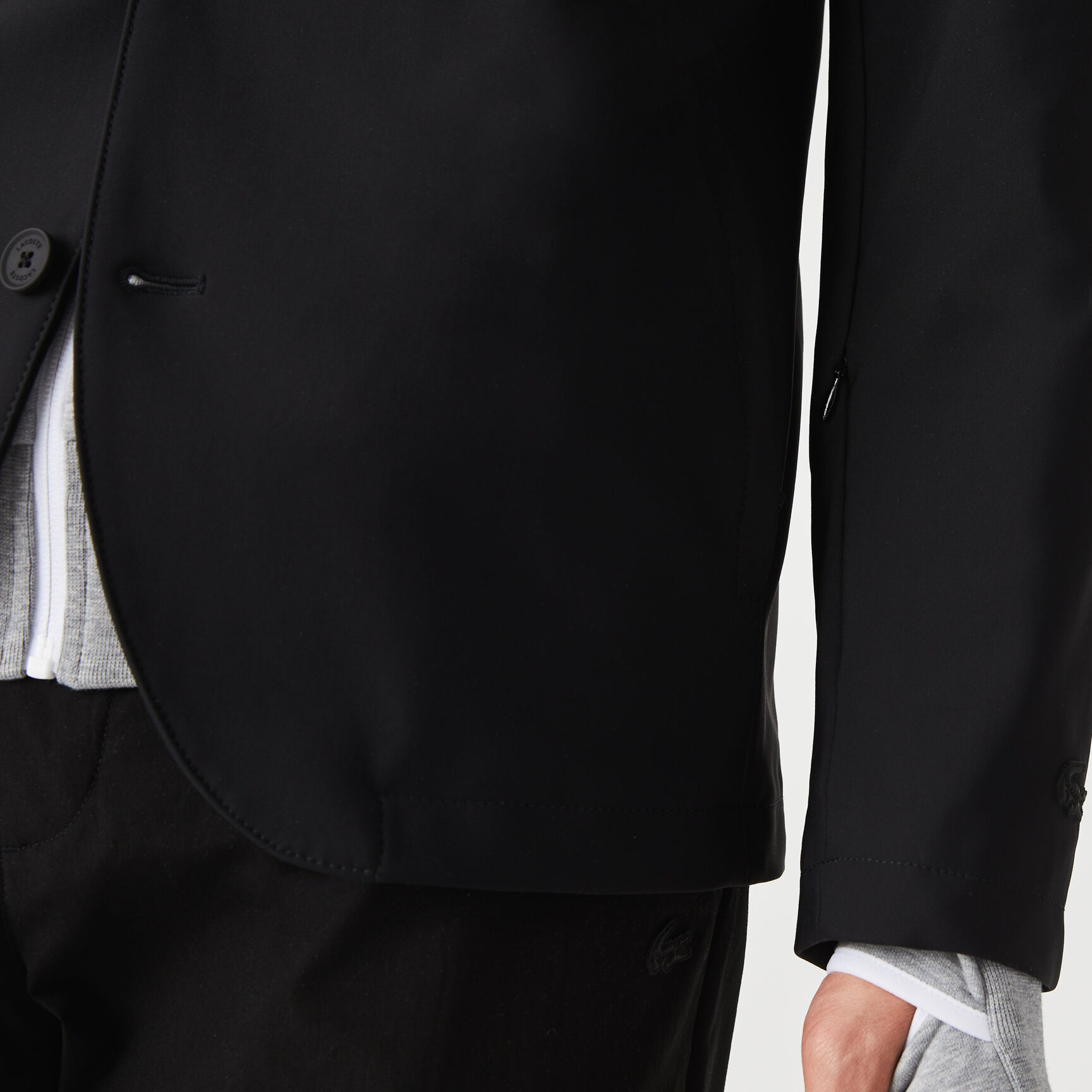 Men’s Zip Pockets Two-Ply Stretch Blazer Men’s Zip Pockets Two-Ply Stretch Blazer