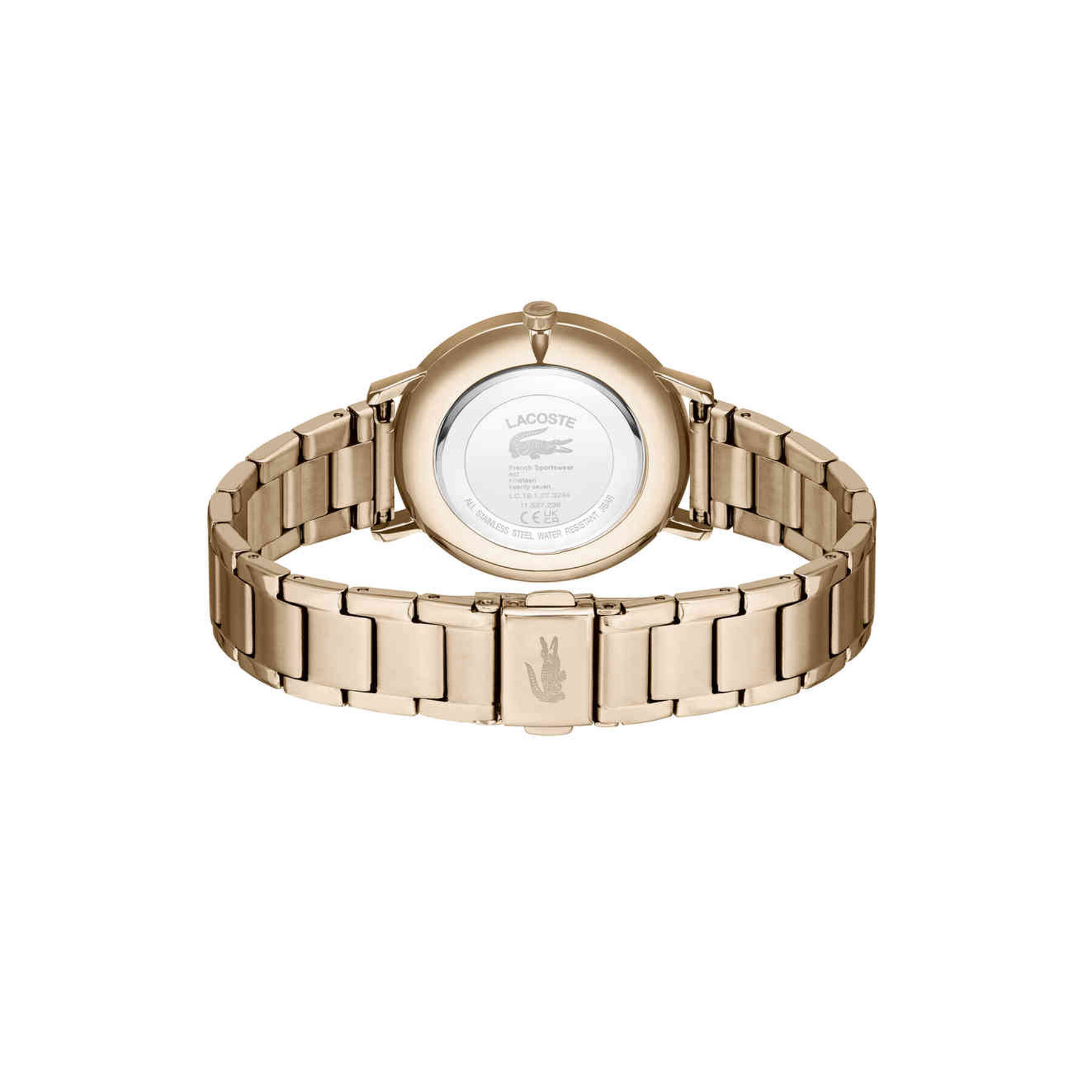 lacoste women crocorigin quartz watch