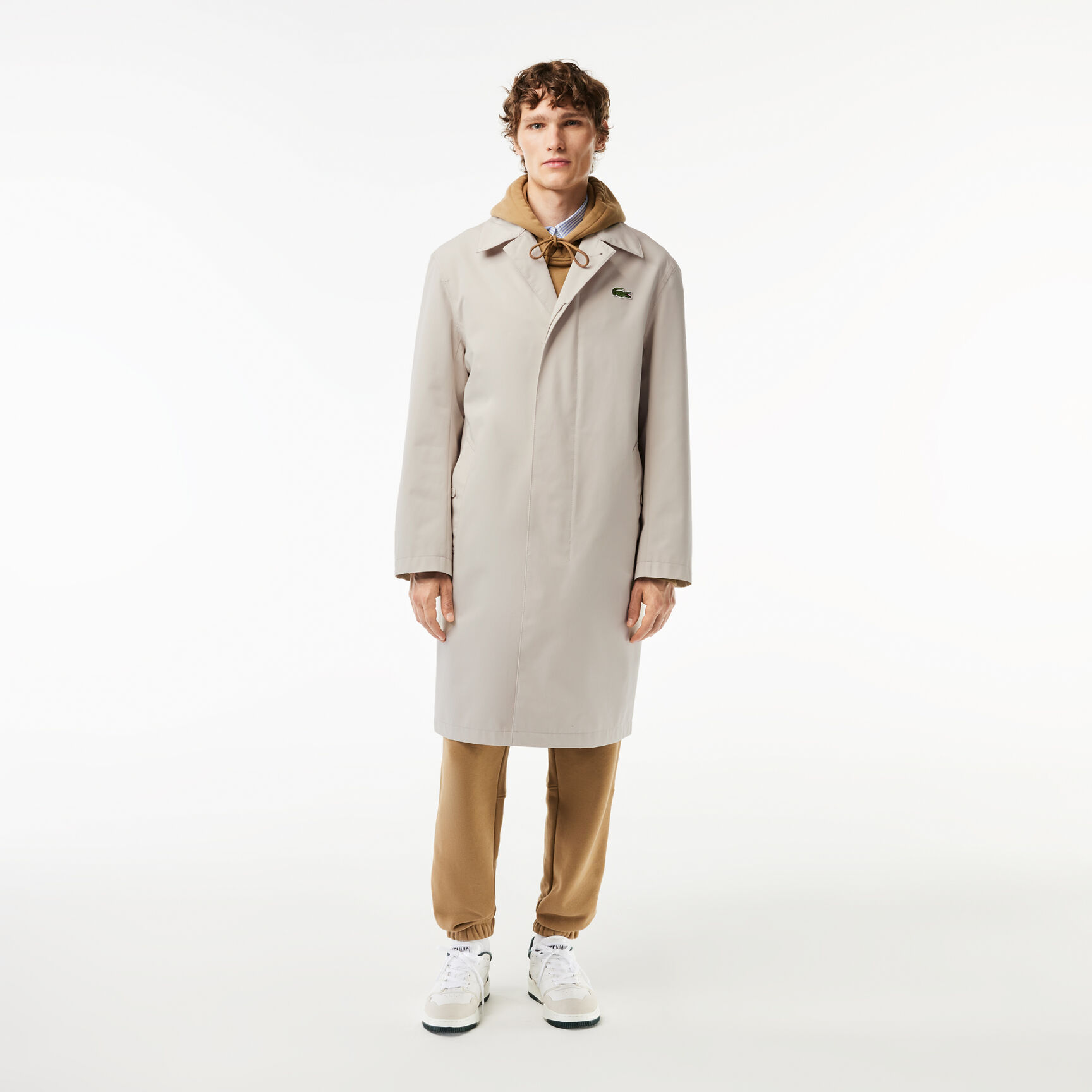 Lightweight Showerproof Cotton Twill Trench Coat Lightweight Showerproof Cotton Twill Trench Coat