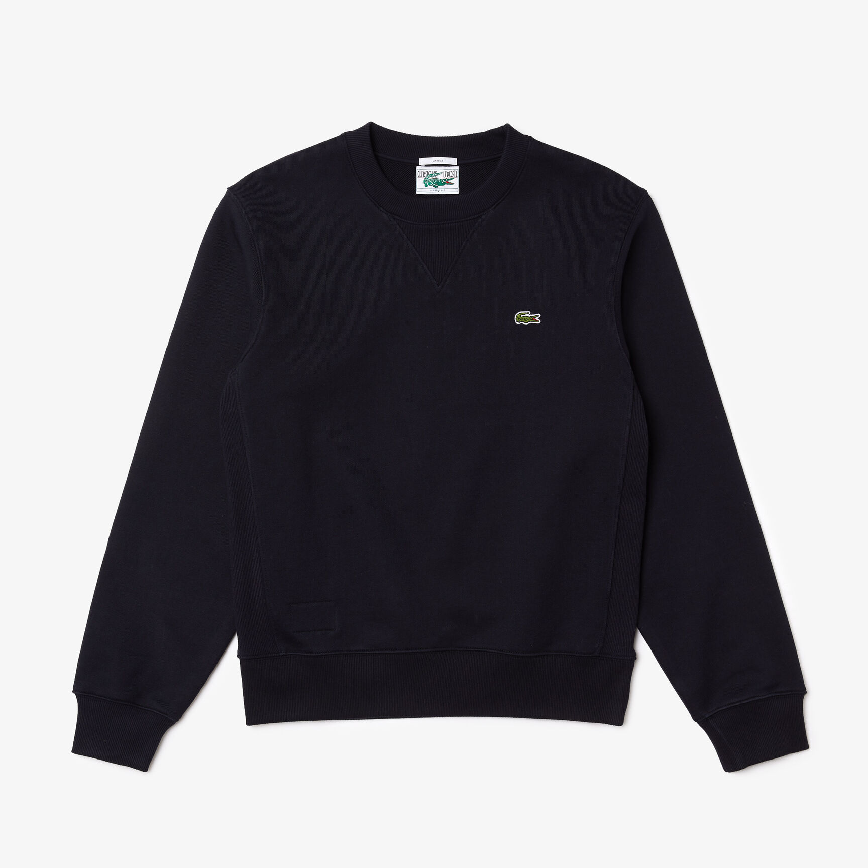 Unisex Crew Neck Organic Cotton Fleece Sweatshirt