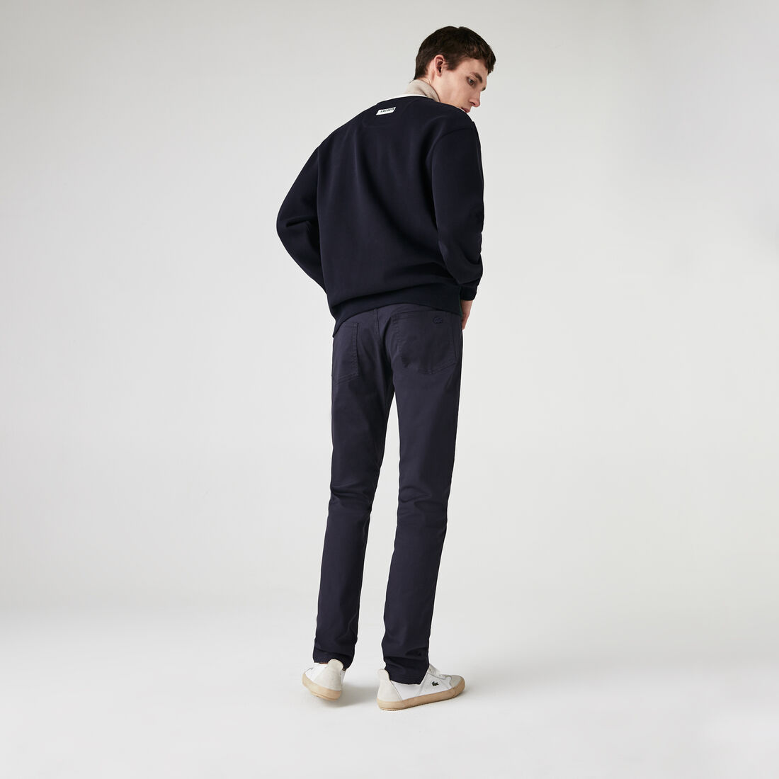 بنطال من القطن المرن بقصة ضيقة 5 جيوب للرجال بنطال من القطن المرن بقصة ضيقة 5 جيوب للرجال