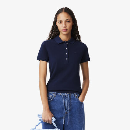 L.12.d Slim Fit Stretch Mini Pique Polo Shirt
