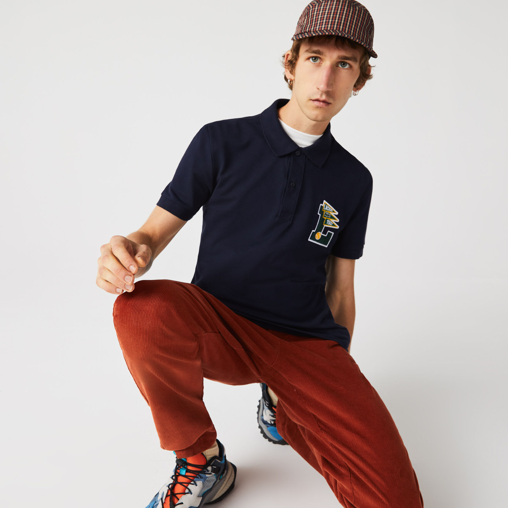 Men&rsquo;s Lacoste Regular Fit L Badge Cotton Piqu&eacute; Polo