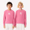 lacoste signature print sweatshirt
