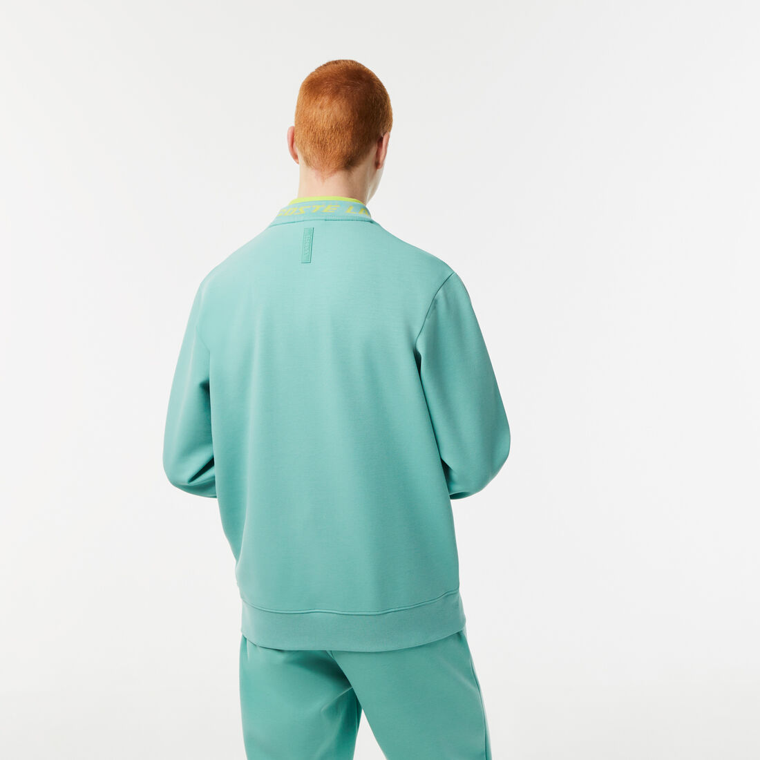 Men's Lacoste Double Sided Logo Collar Sweatshirt Men's Lacoste Double Sided Logo Collar Sweatshirt