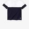 boys  lacoste sport colourblock breathable piqu  tennis polo shirt