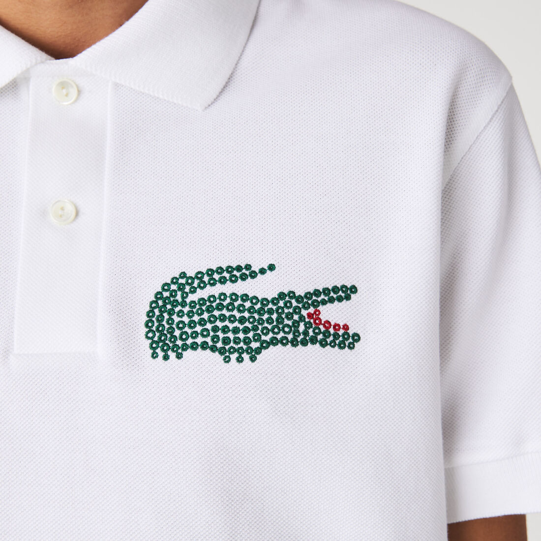 Men's Lacoste Made in France Classic Fit Organic Cotton Polo Shirt Men's Lacoste Made in France Classic Fit Organic Cotton Polo Shirt