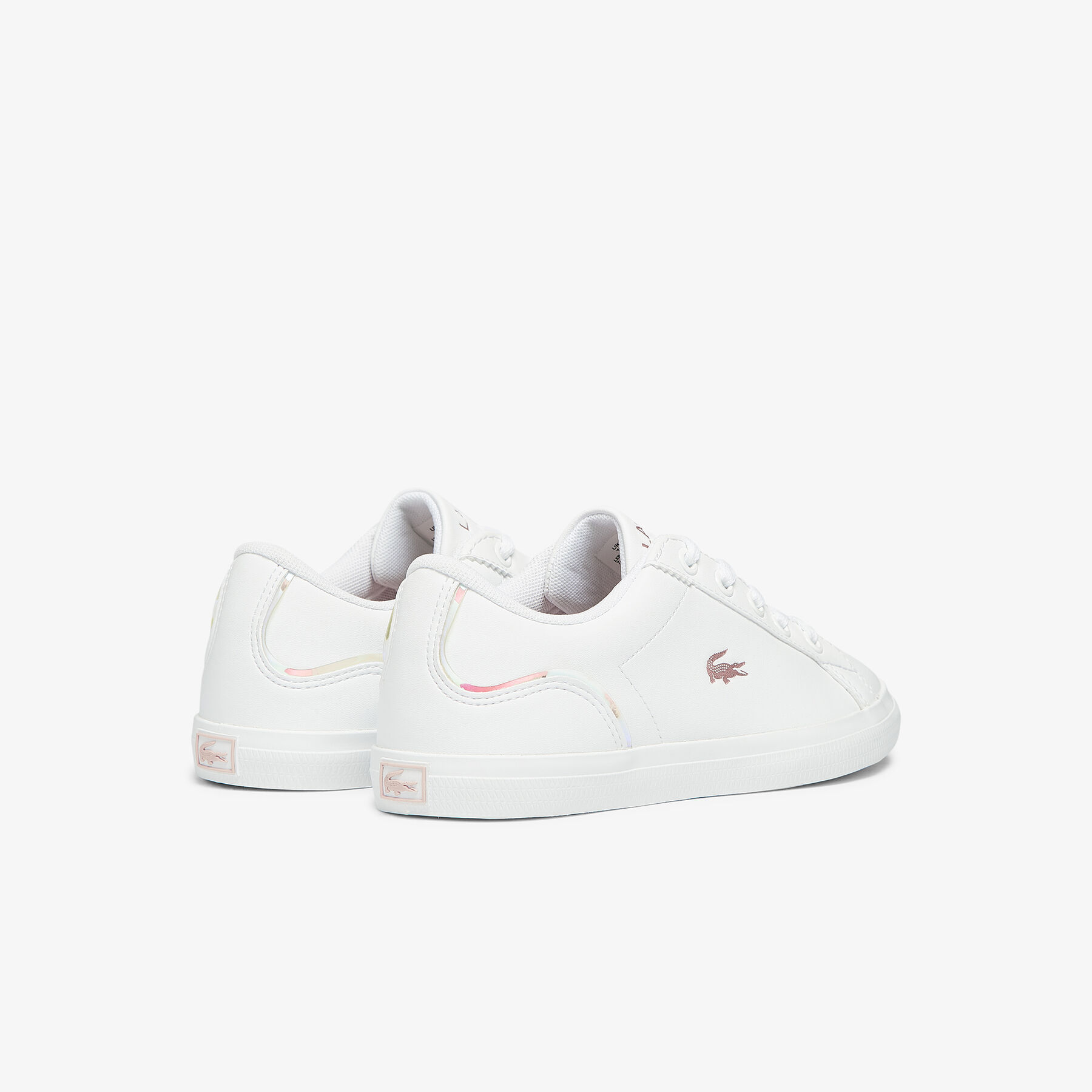 Children's Lerond Synthetic Iridescent Trainers lacoste children s lerond synthetic iridescent trainers