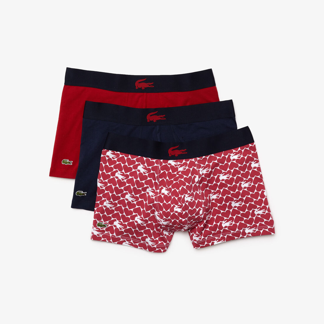 Men’s Valentine’s Day Stretch Cotton Trunk 3-Pack Men’s Valentine’s Day Stretch Cotton Trunk 3-Pack