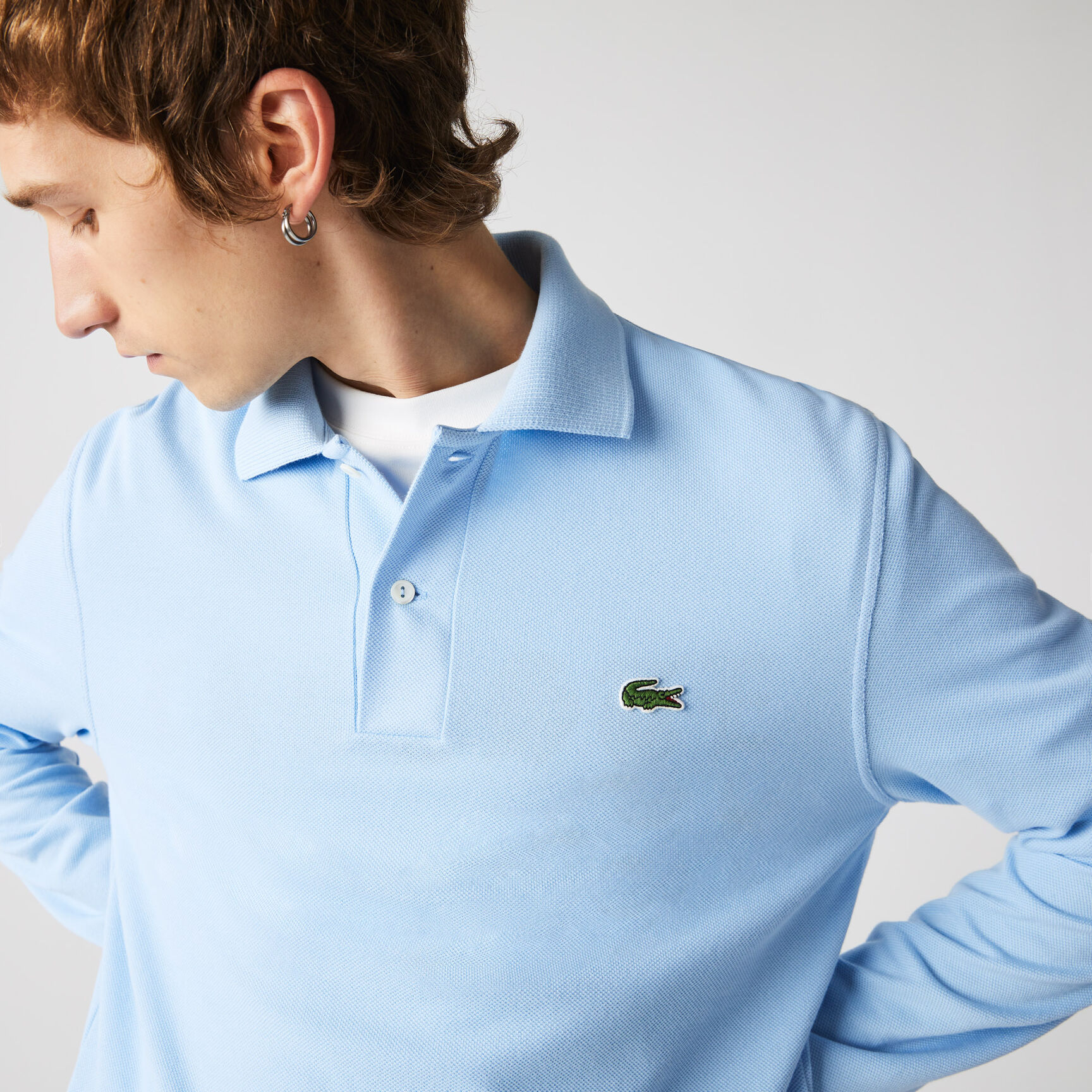 Men's Lacoste Classic Fit Organic Cotton Polo