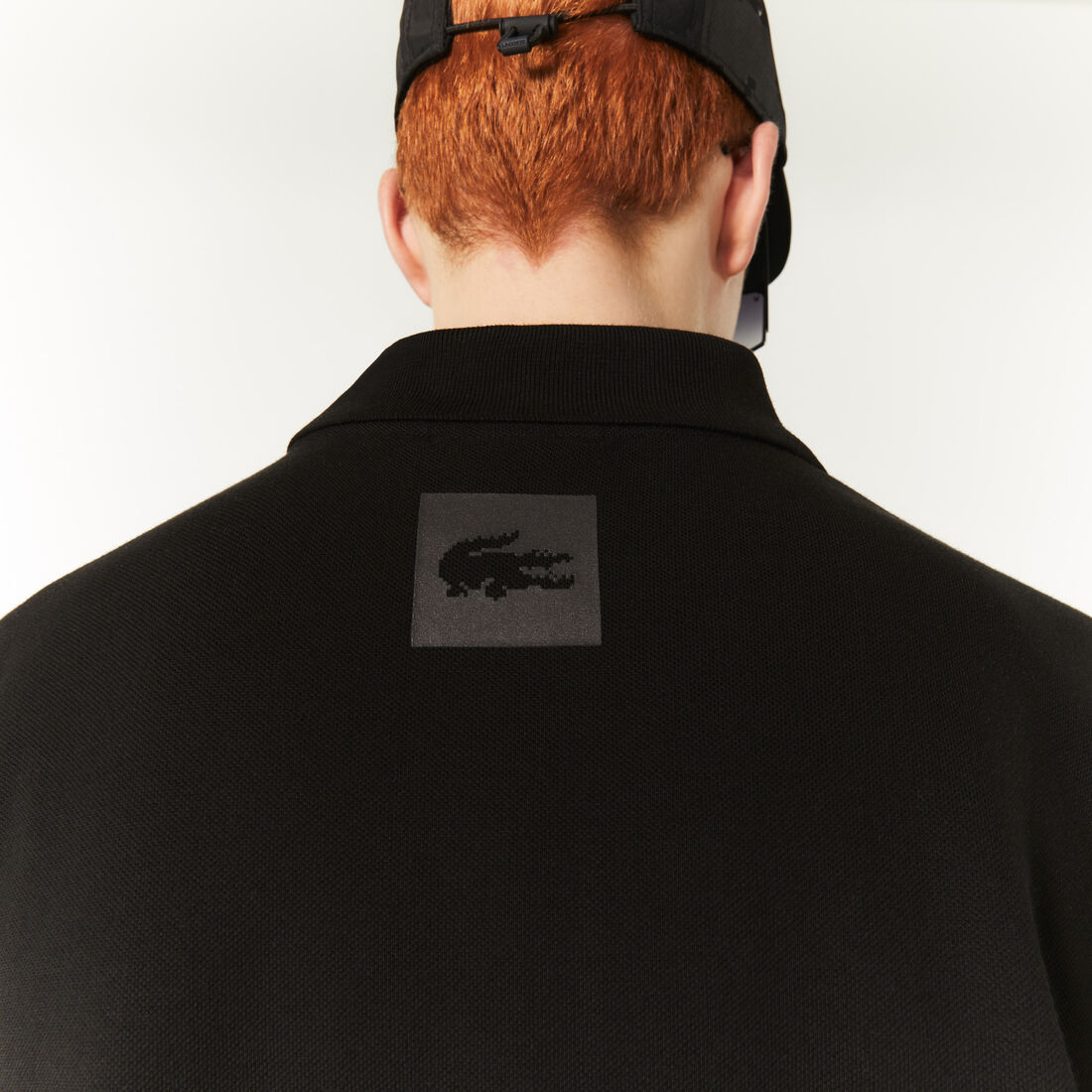 تيشيرت بولو قطن عضوي بقصة فضفاضة للرجال مجموعة Lacoste L!VE x Minecraft تيشيرت بولو قطن عضوي بقصة فضفاضة للرجال مجموعة Lacoste L!VE x Minecraft