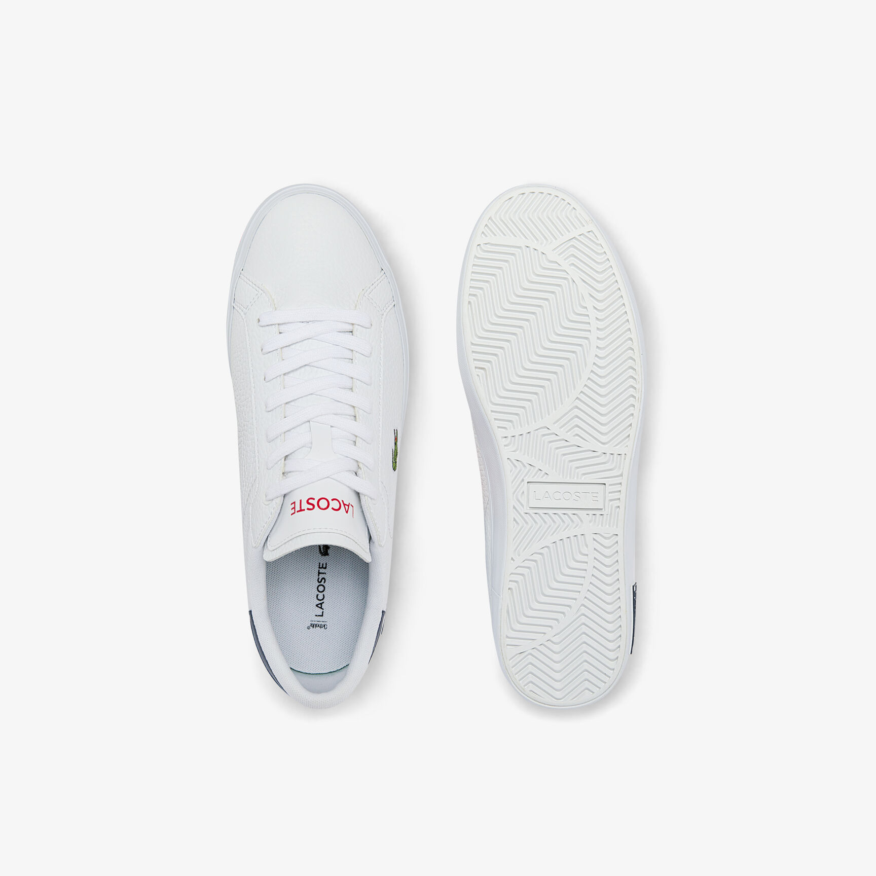 Men's Powercourt Leather Trainers Men's Powercourt Leather Trainers