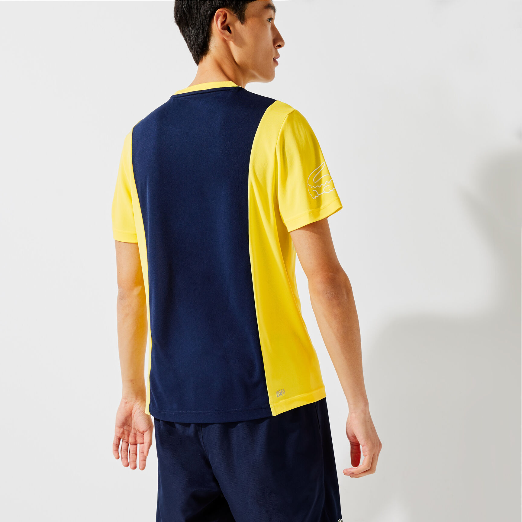 Men’s Lacoste SPORT Breathable Resistant Bicolor T-shirt Men’s Lacoste SPORT Breathable Resistant Bicolor T-shirt