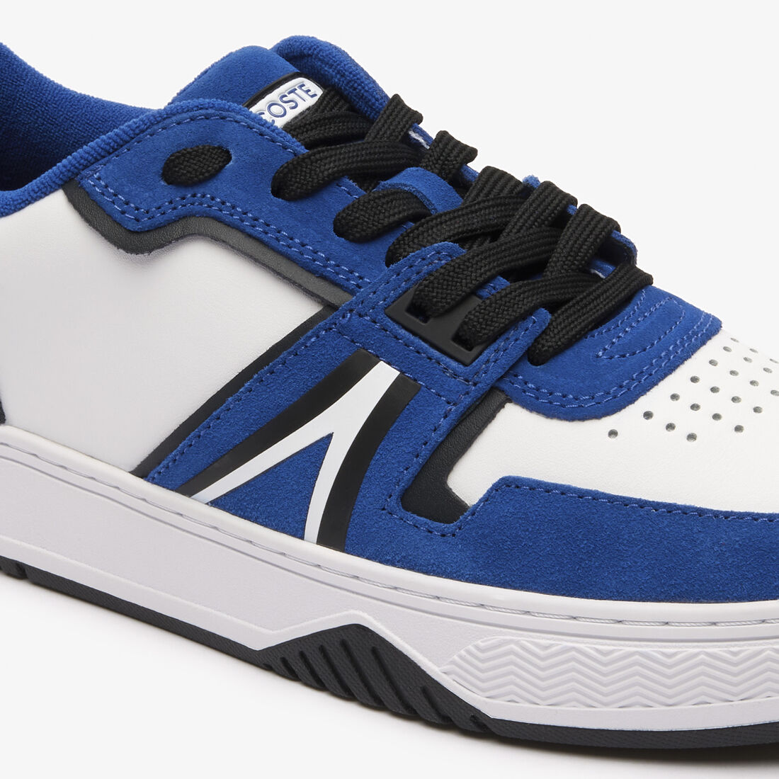 Men's L001 Coated Leather Trainers Men's L001 Coated Leather Trainers