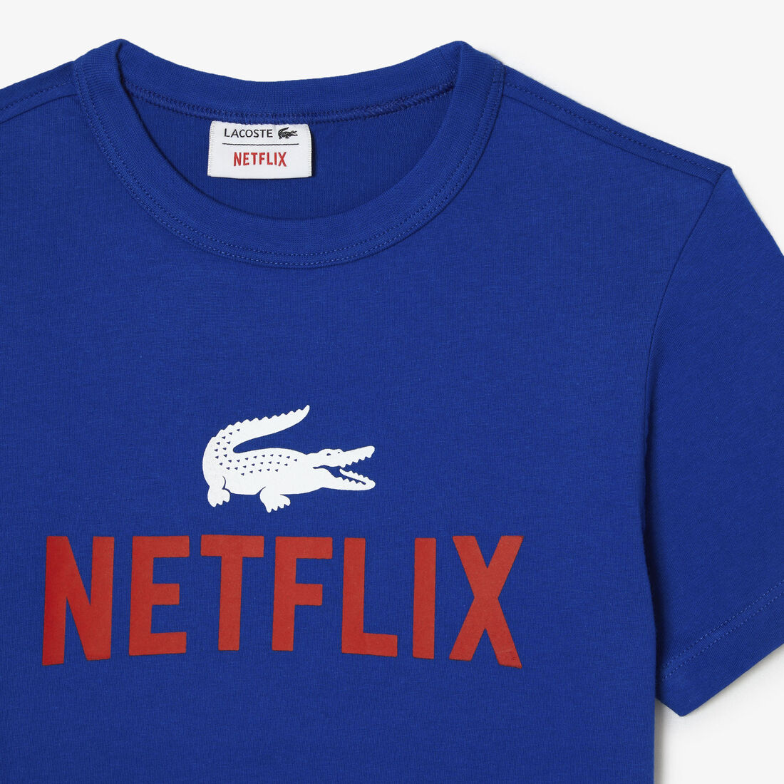 Kids' Lacoste x Netflix Organic Cotton Print T-shirt Kids' Lacoste x Netflix Organic Cotton Print T-shirt