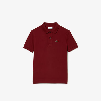 Kids' Lacoste Regular Fit Petit Piqué Polo Shirt