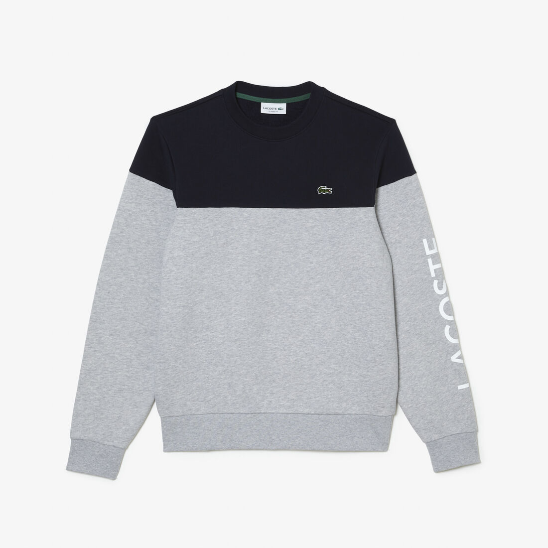 Men&rsquo;s Lacoste Classic Colourblock Branded Sweatshirt