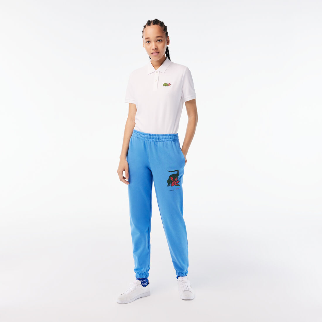 بنطال رياضي فائق النعومة للنساء مجموعة Lacoste x Netflix