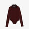 women s lacoste zip collar bodysuit