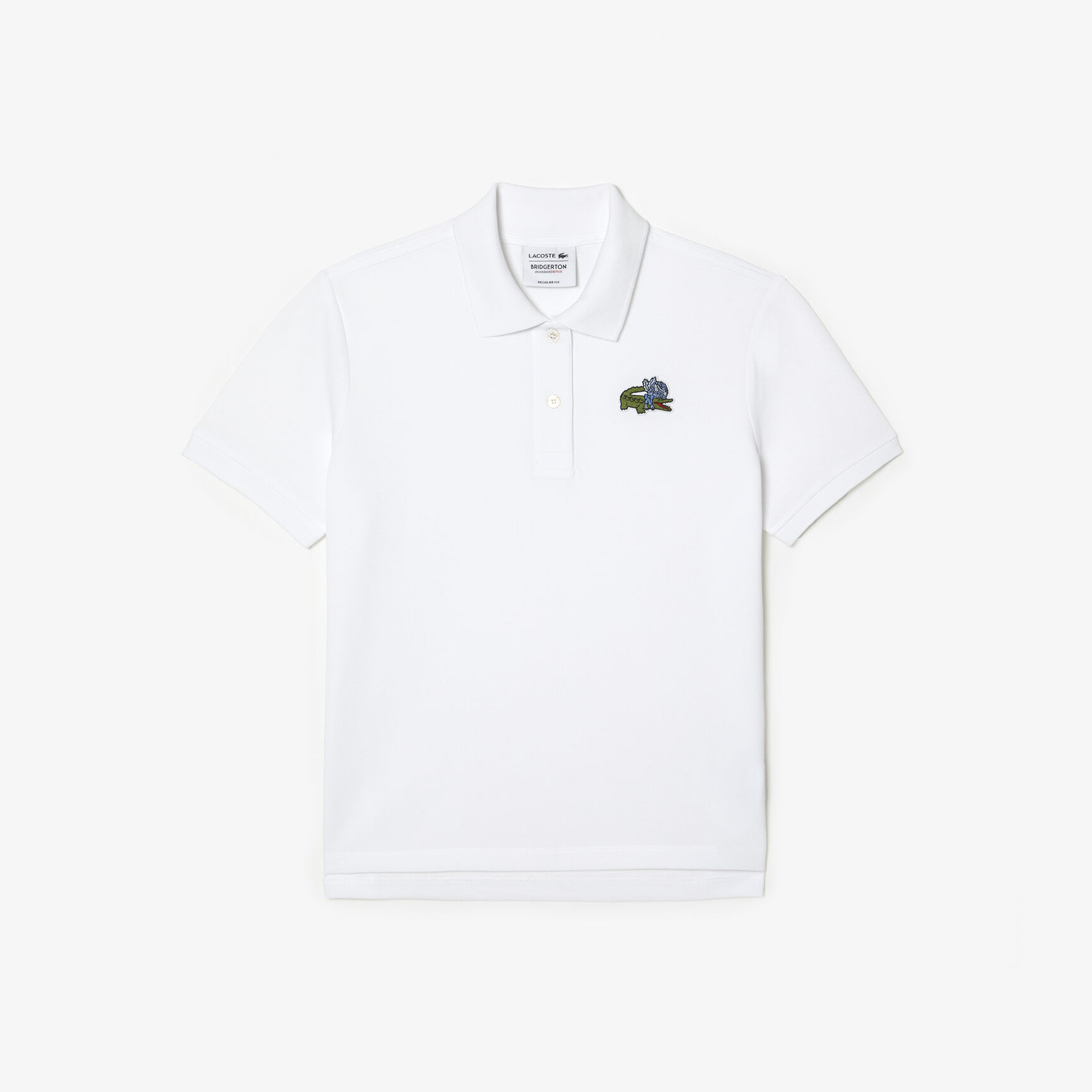 Women's Lacoste x Netflix Crocodile Show Print Polo Shirt
