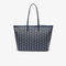 Zely Grained Tote with Pouch lacoste zely grained tote with pouch