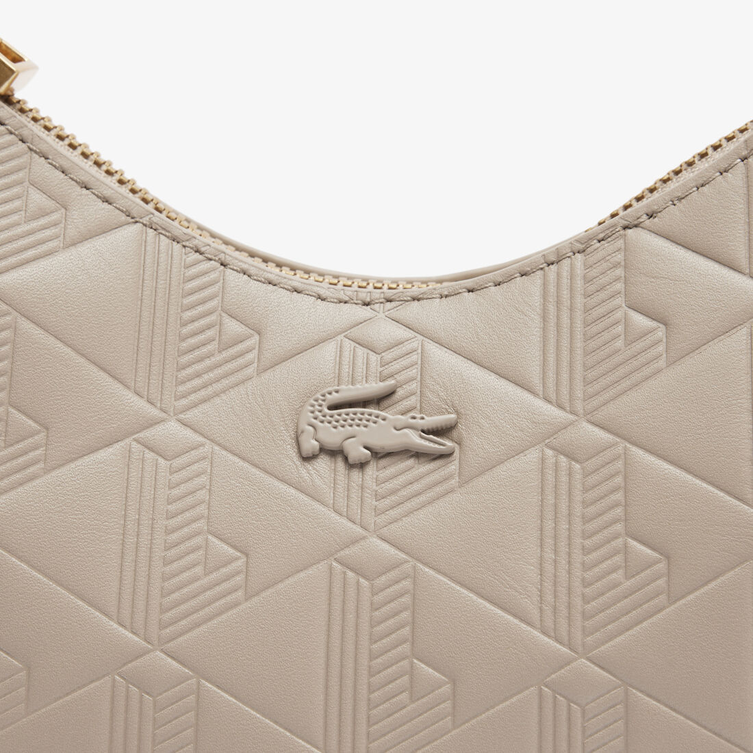 Maheki Embossed Leather Half Moon Purse Maheki Embossed Leather Half Moon Purse