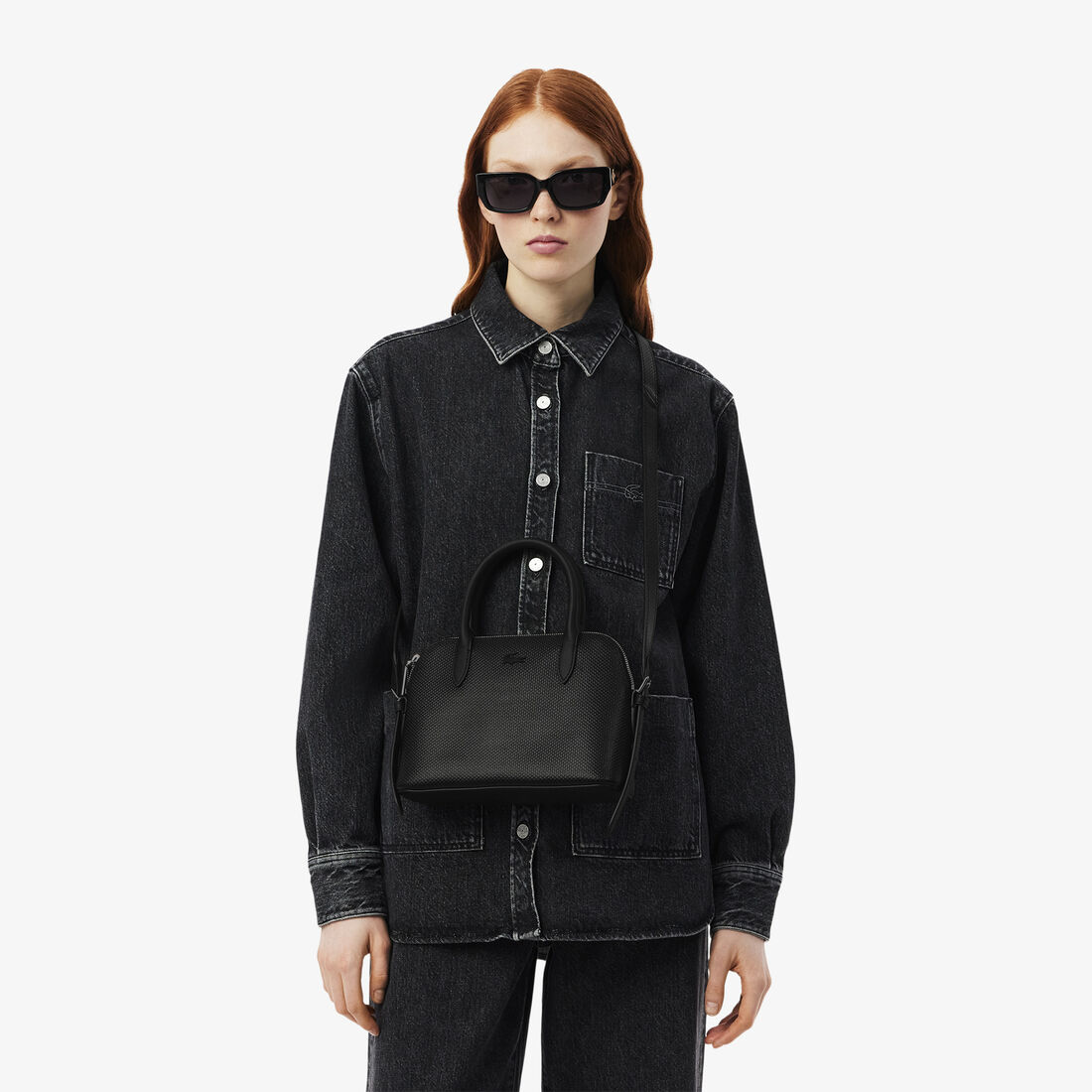 Small Pique Leather Chantaco Bugatti Bag Small Pique Leather Chantaco Bugatti Bag