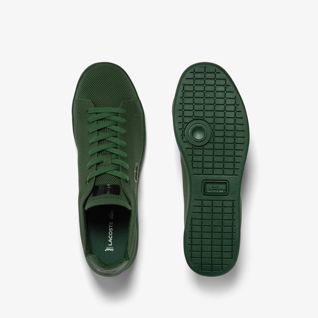 Men's Lacoste Carnaby Pique Textile Trainers Men's Lacoste Carnaby Pique Textile Trainers