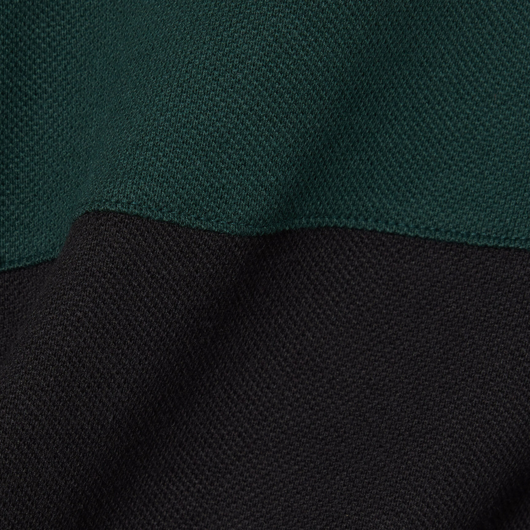 Regular Fit Colour-Block Petit Pique Polo Shirt