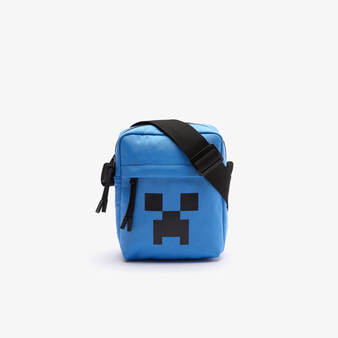Men's Lacoste x Minecraft Print Canvas Vertical Crossover Bag Men's Lacoste x Minecraft Print Canvas Vertical Crossover Bag