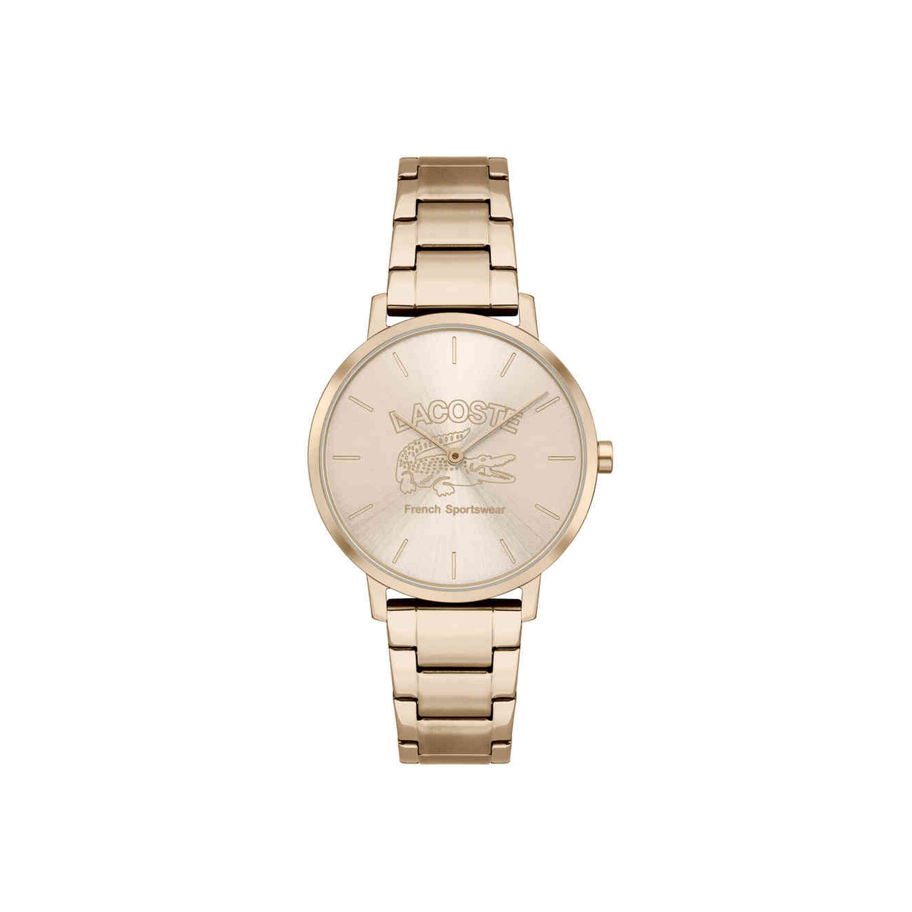 lacoste women crocorigin quartz watch