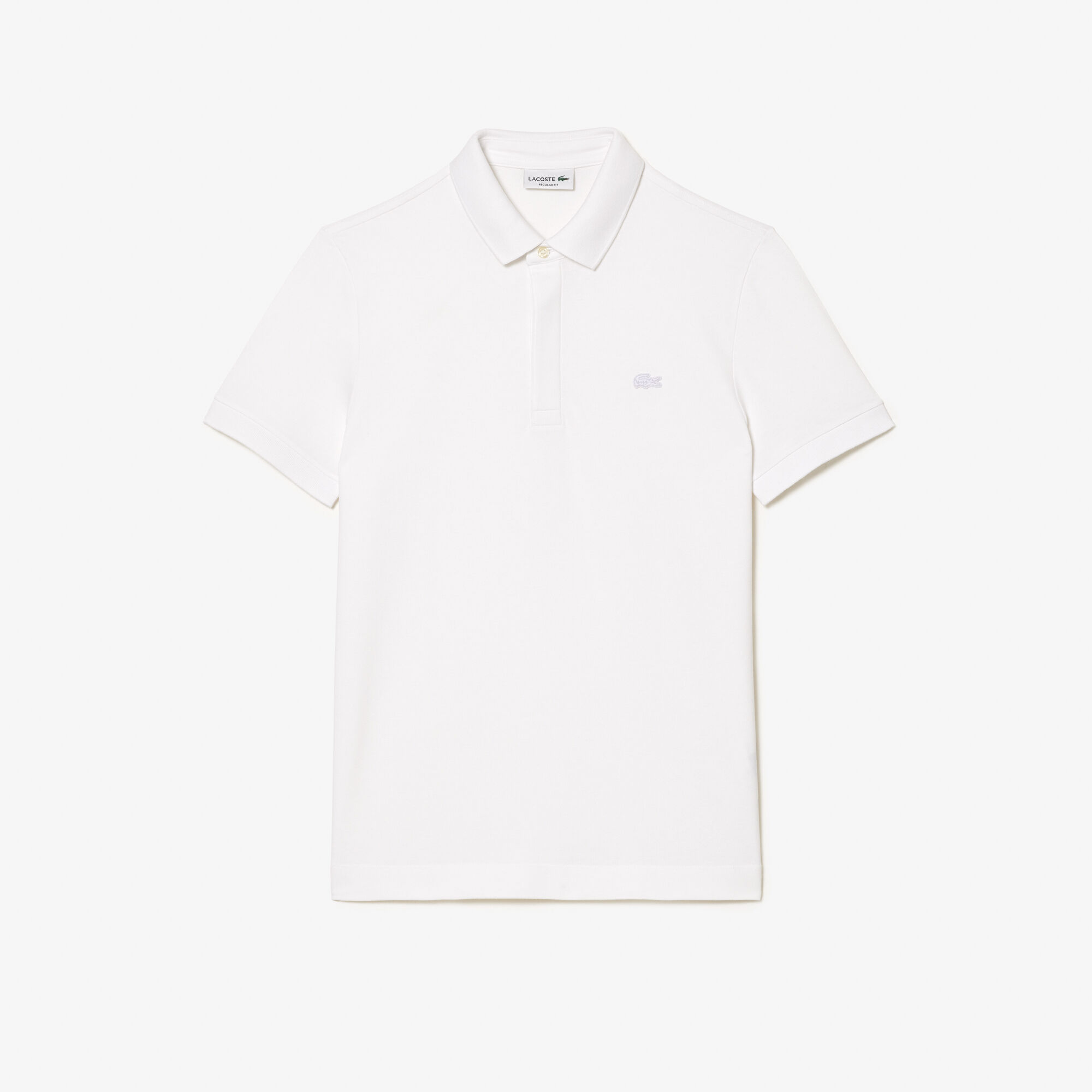 تيشيرت بولو قطن بيكيه مطاطي بقصة عادية للرجال مجموعة Lacoste Paris تيشيرت بولو قطن بيكيه مطاطي بقصة عادية للرجال مجموعة Lacoste Paris