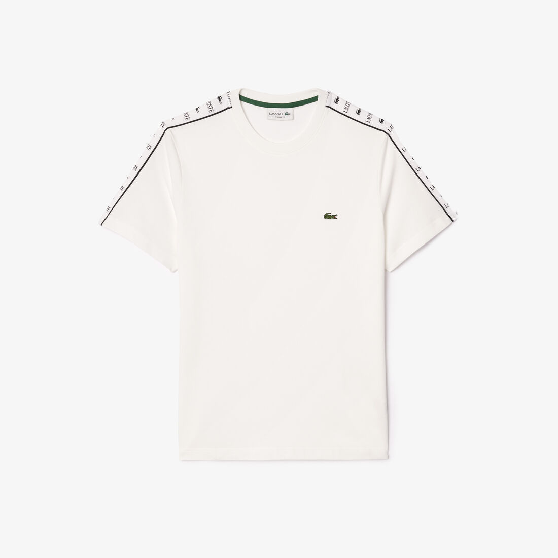 Cotton Jersey Logo Stripe T-shirt Cotton Jersey Logo Stripe T-shirt