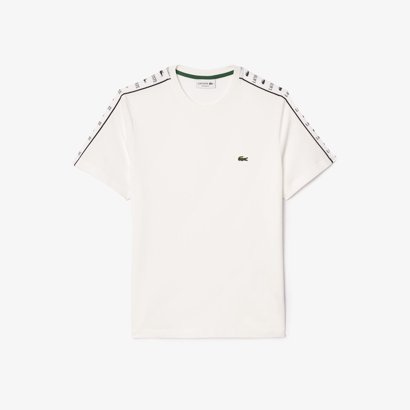 Cotton Jersey Logo Stripe T-shirt Cotton Jersey Logo Stripe T-shirt