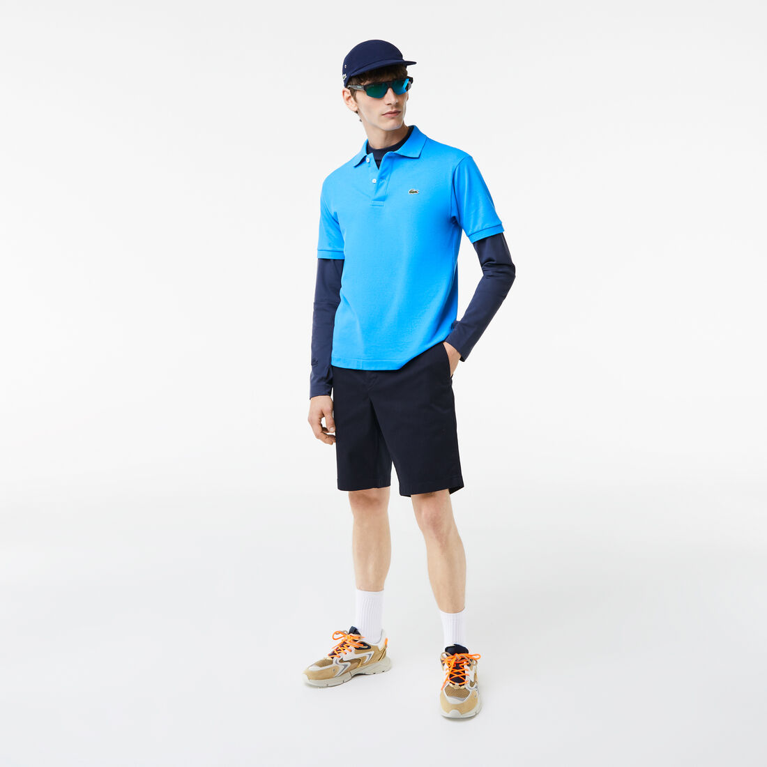 قميص بولو كلاسيكي L.12.12 أصلي قميص بولو كلاسيكي L.12.12 أصلي