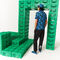 تيشيرت بولو مطبوع قطن عضوي بقصة كلاسيكية للجنسين مجموعة Lacoste x Minecraft