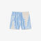 Mid Length Striped Swim Trunks lacoste mid length striped swim trunks