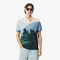 Classic Fit Printed Petit Pique Polo Shirt lacoste classic fit printed petit pique polo shirt