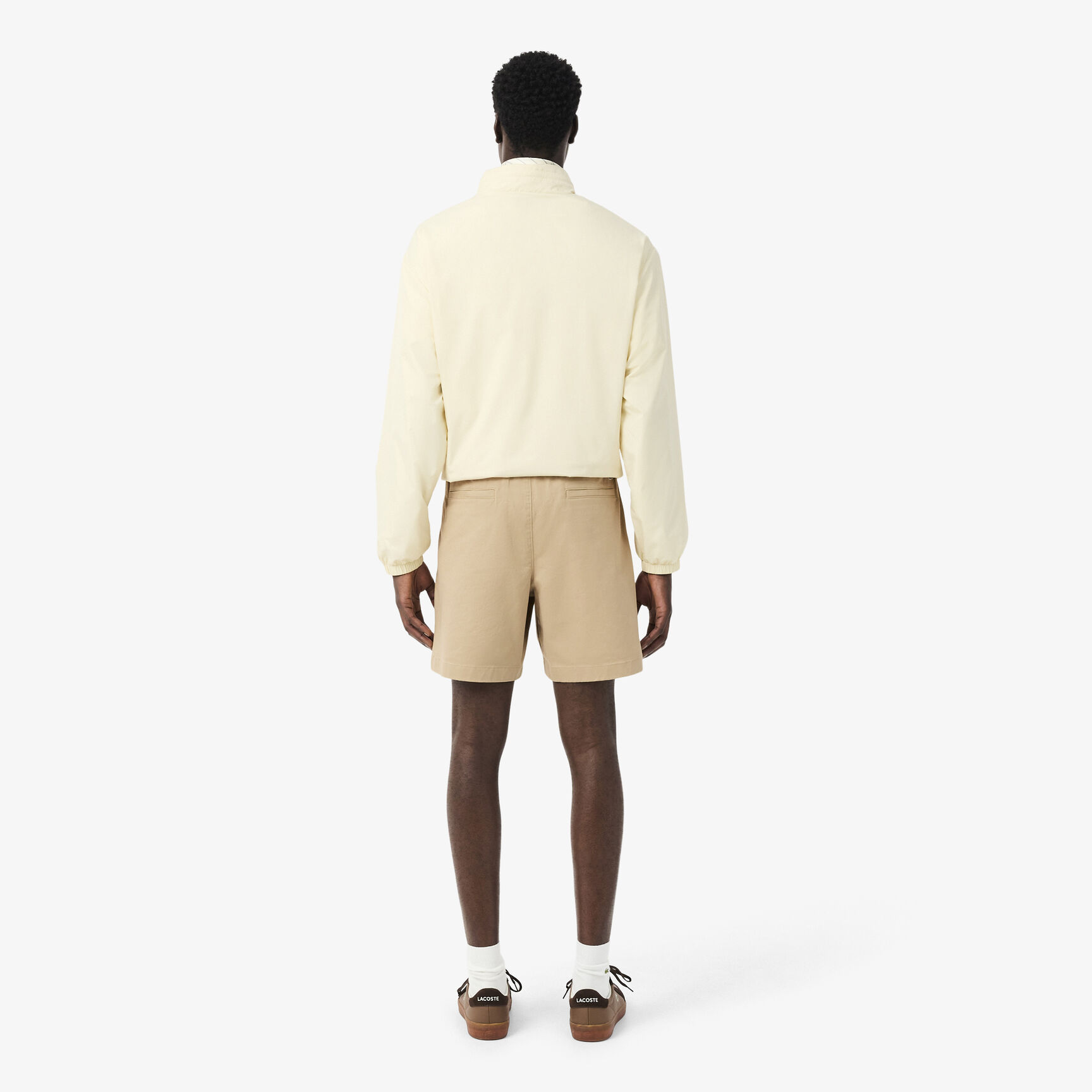 Regular Fit Stretch Cotton Shorts