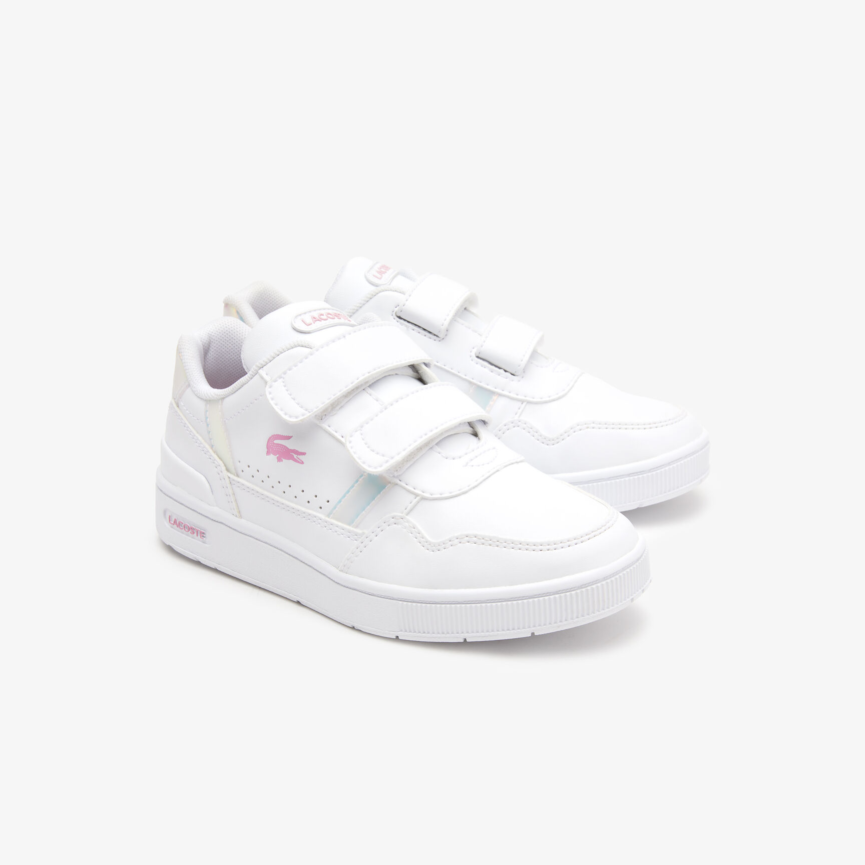 Children's T-Clip Synthetic Popped Heel Sneakers