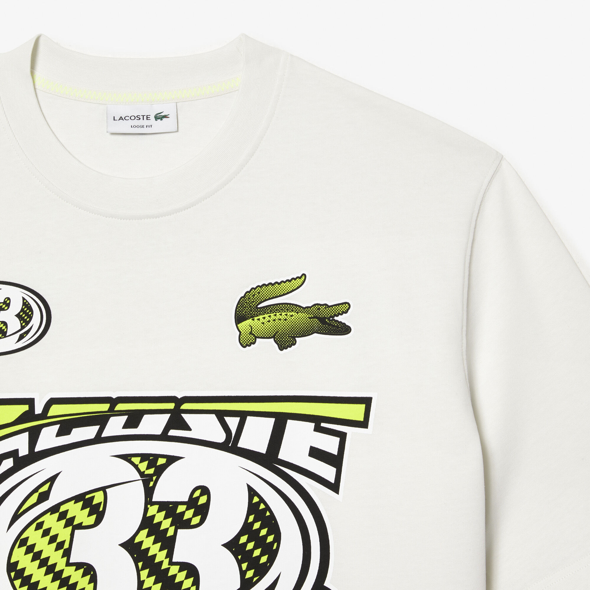 Pull lacoste store gros crocodile