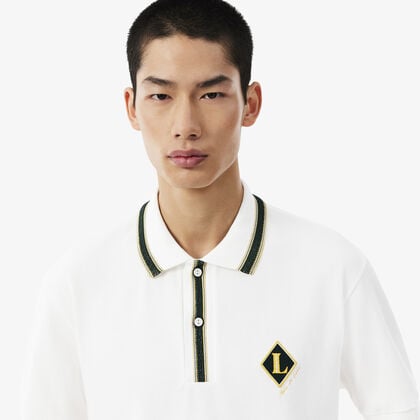 Classic Fit French Made Badge Accent Polo Shirt lacoste classic fit french made badge accent polo shirt
