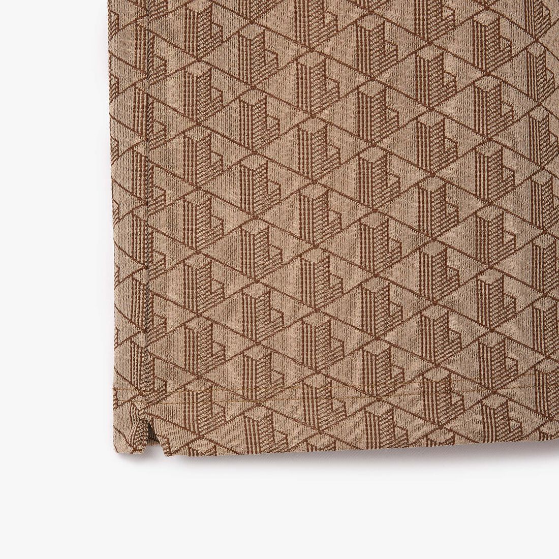 Classic Fit Monogram Jacquard Polo Shirt Classic Fit Monogram Jacquard Polo Shirt